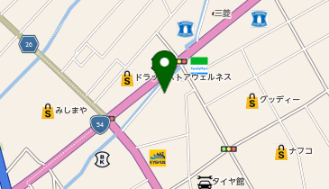 アズ美容室(AZ)の地図画像