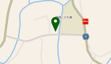 うしお美容室の地図画像