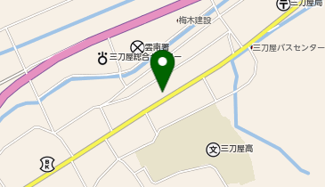 古林理容館の地図画像