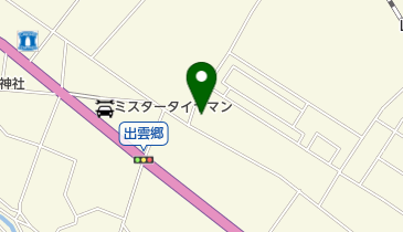 島根県東部計量検査所の地図画像