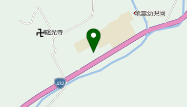 奥出雲町 亀嵩公民館の地図画像