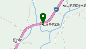 クリーンランドアーク仁多工場の地図画像