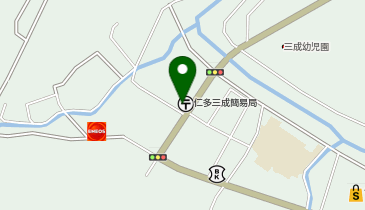 おしゃれの店さのきの地図画像