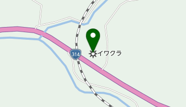 株式会社イワクラの地図画像