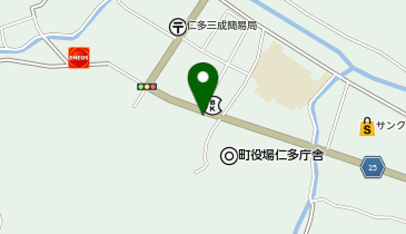 にしこおり時計店の地図画像