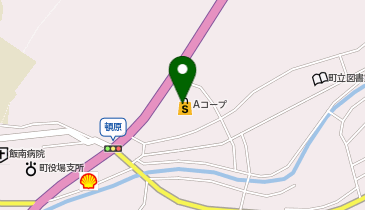 リカーハウスおおもりの地図画像