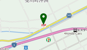 足立ガス石油店の地図画像