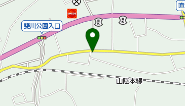 北脇文具店の地図画像