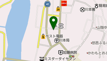 かわもと薬局の地図画像