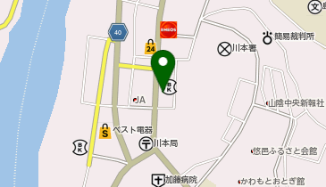 有限会社三好クリーニング店の地図画像