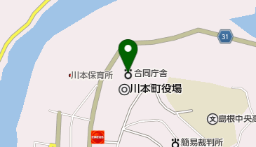 邑智郡医師会の地図画像