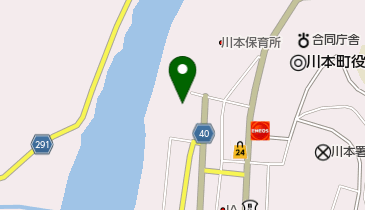 川本町商工会の地図画像