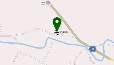 光楽寺の地図画像