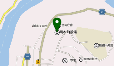 川本町社会福祉協議会の地図画像