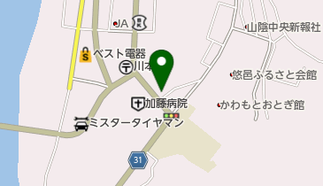 川本おりづる薬局の地図画像