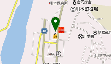 ヤマウチヘアーサロンの地図画像