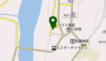 割烹福間の地図画像