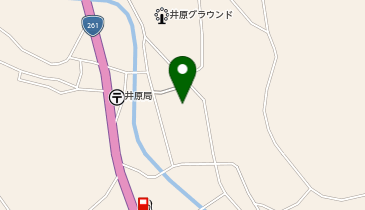 邑南町 井原公民館の地図画像