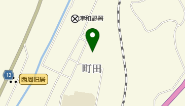 ようでんチェーン津和野店の地図画像