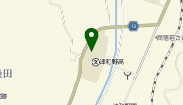 津和野高等学校の地図画像