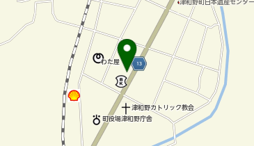 ウエダ理容の地図画像