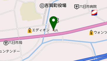 JAしまね西いわみ地区本部 六日市支店の地図画像