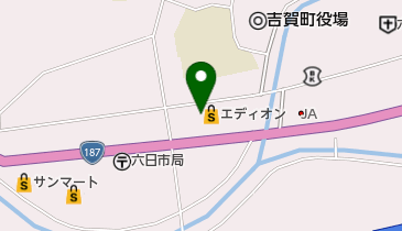 古永ふとん店の地図画像