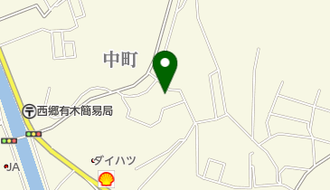 名田集会所の地図画像