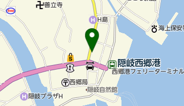 メナード化粧品隠岐代行店の地図画像