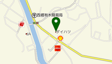 マリーナレンタカーの地図画像