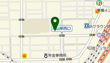 岡山整骨院の地図画像