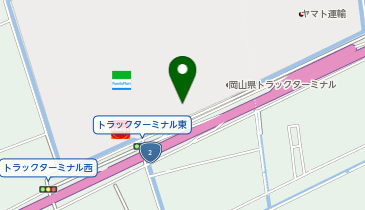 オカケン引越センターの地図画像