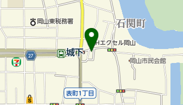 株式会社アムス岡山店の地図画像
