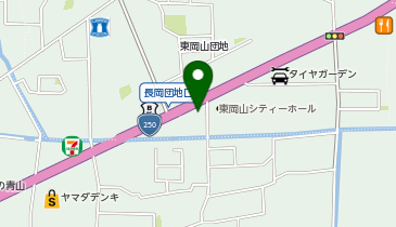 山陽ガーデンの地図画像