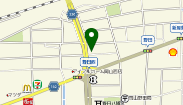 ソニックオカヤマの地図画像