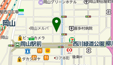 とみや呉服店の地図画像