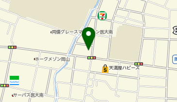 えくぼホームヘルパーステーションの地図画像