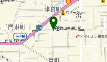 岡山自立生活センター(特定非営利活動法人)の地図画像