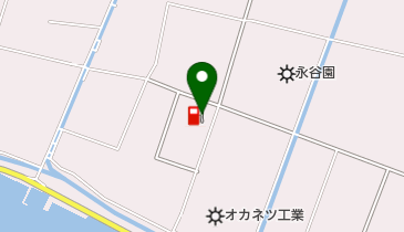 九蟠給油所の地図画像