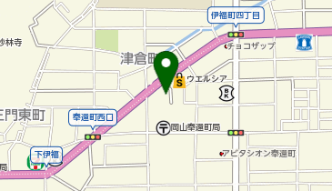 岸本ガラスの地図画像