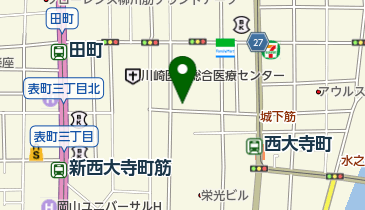 カタヤマ鞄店の地図画像