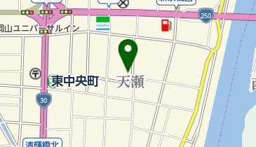 日東粉化商事株式会社岡山営業所の地図画像