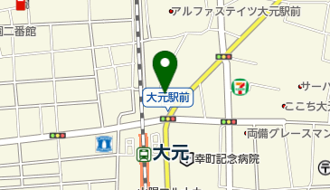 内田電気の地図画像