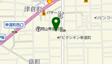 金福菓子舗の地図画像