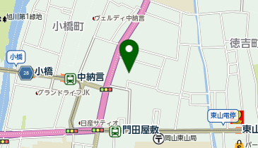 ギャラリーさとうの地図画像