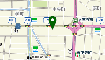 さつき洞の地図画像