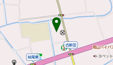 岡山市立 福田公民館の地図画像