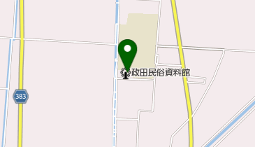 政田コミュニティハウスの地図画像