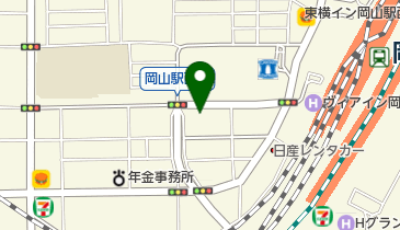 アミティーイングリッシュスクール 岡山校の地図画像