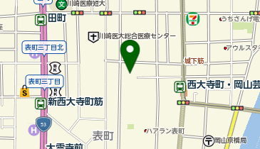 FranklinSchool本部の地図画像